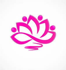 Lotus flower vector