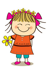 Cute little girl