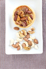 Mixed nut tart