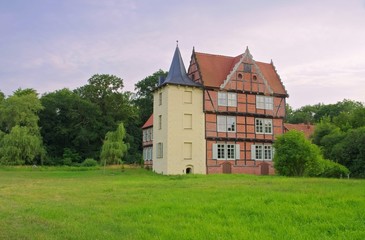 Fototapeta na wymiar Briest Schloss - Briest palace 01