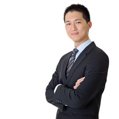Asian young business man