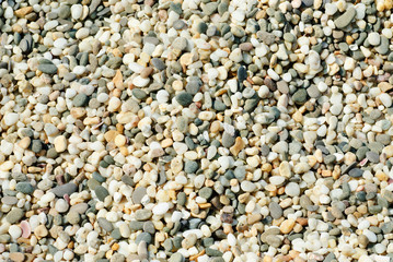 Color pebble stone as background