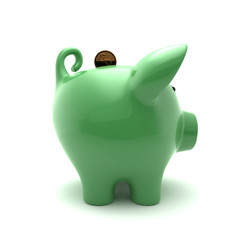 Green ppiggy