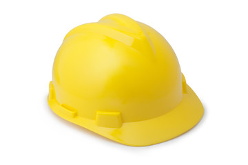 Fototapeta premium Yellow safety helmet