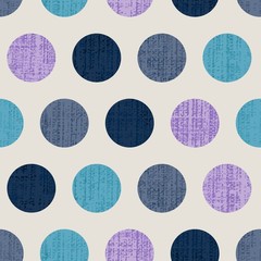 seamless retro dot pattern background