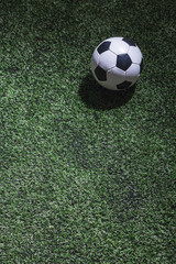 Soccer field with soccer ball  © xixinxing