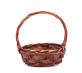 Fototapeta na wymiar Vintage weave wicker basket