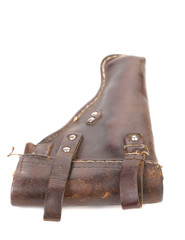 Old brown holster