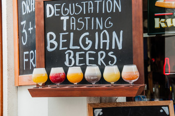 Birra di Bruxelles in Belgio