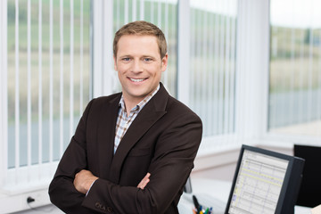 unternehmer im büro