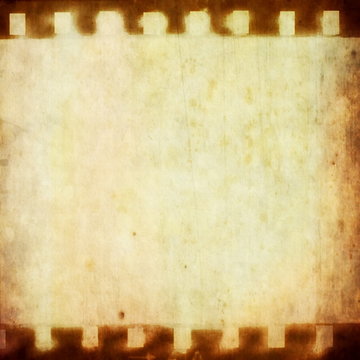 grunge film strip frame background