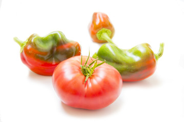 Tomato and sweet pepper paprika
