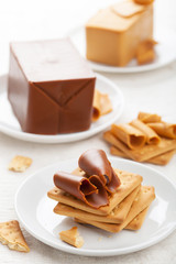 Norwegian brunost cheese