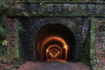Fototapeta premium Dawny tunel Amagi (strona Izu City)