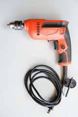 electric drill. perforator.