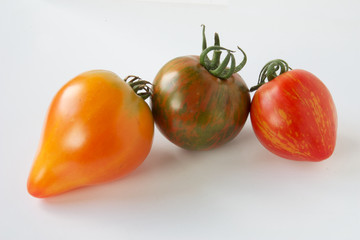 Drei exotische Tomaten