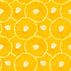 Seamless background from slices of orange
