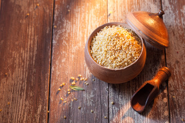 Bulgur or cracked wheat
