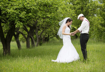 Bride and groom