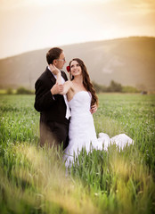 Bride and groom