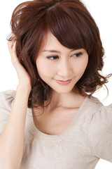 Fototapeta premium Attractive Asian beauty