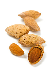 fresh almonds