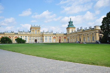 Naklejka premium Pałac w Wilanowie -Warszawa