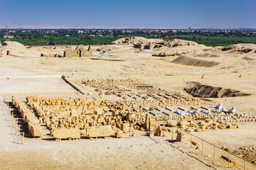  Memorial Temple of Hatshepsut . Luxor, Egypt