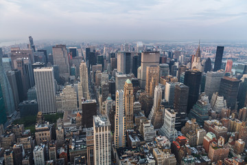 Fototapeta na wymiar Blick über New York