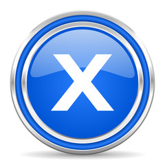 Obraz premium cancel icon