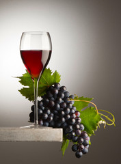 red wine glass