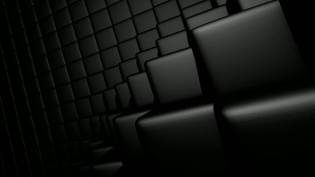 3D animation BLACK TEXTURE