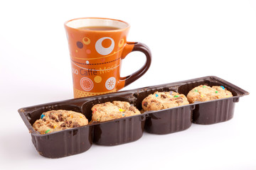 Coffee with cookies