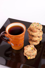 coffee with cookies