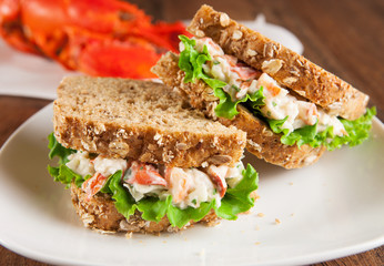 Lobster sandwich