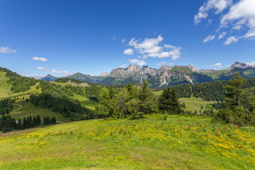 Fototapeta na wymiar Summer in the Dolomites - Italy