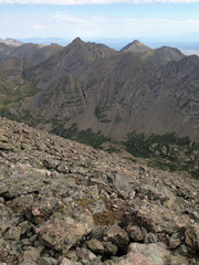 View from Challenger Point in Colorado