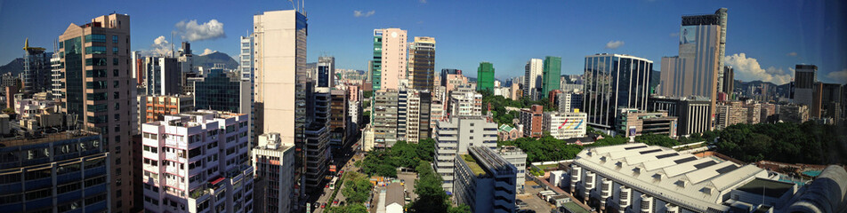 Kowloon, Hong Kong from the BP International