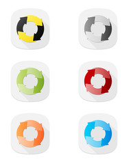 cycle diagram button