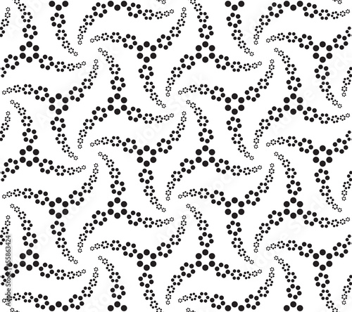 "Seamlees Monochrome Background" Stock image and royalty-free vector