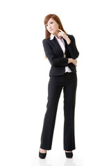 Confident business manager
