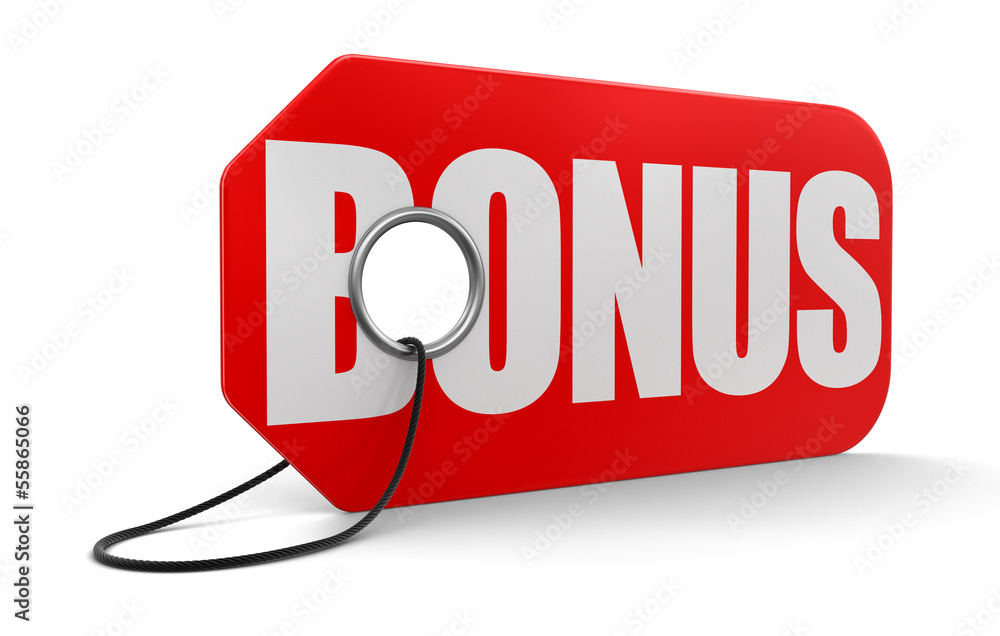 Poster label with bonus (clipping path included)