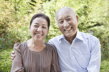Obraz premium Senior Couple Portrait