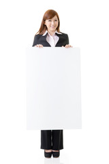 empty blank board