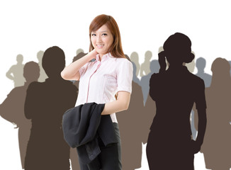 Asian business woman