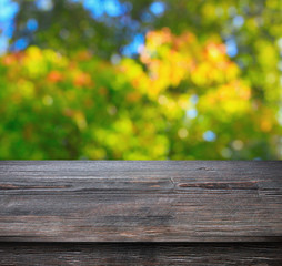 Fototapeta premium Table outdoors