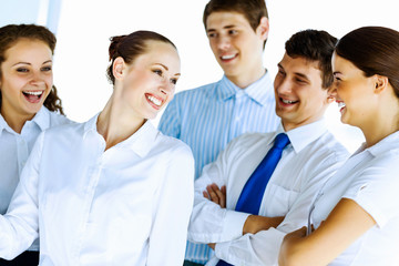 Fototapeta premium Successful business people