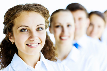 Team of business people