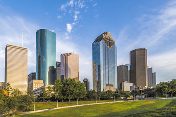 Fototapeta na wymiar cityscape of Houston