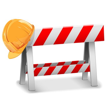 Vector Barrier with Helmet